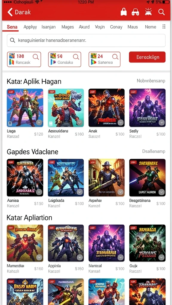 bingo101 - Tampilan antarmuka yang sederhana dan user-friendly.