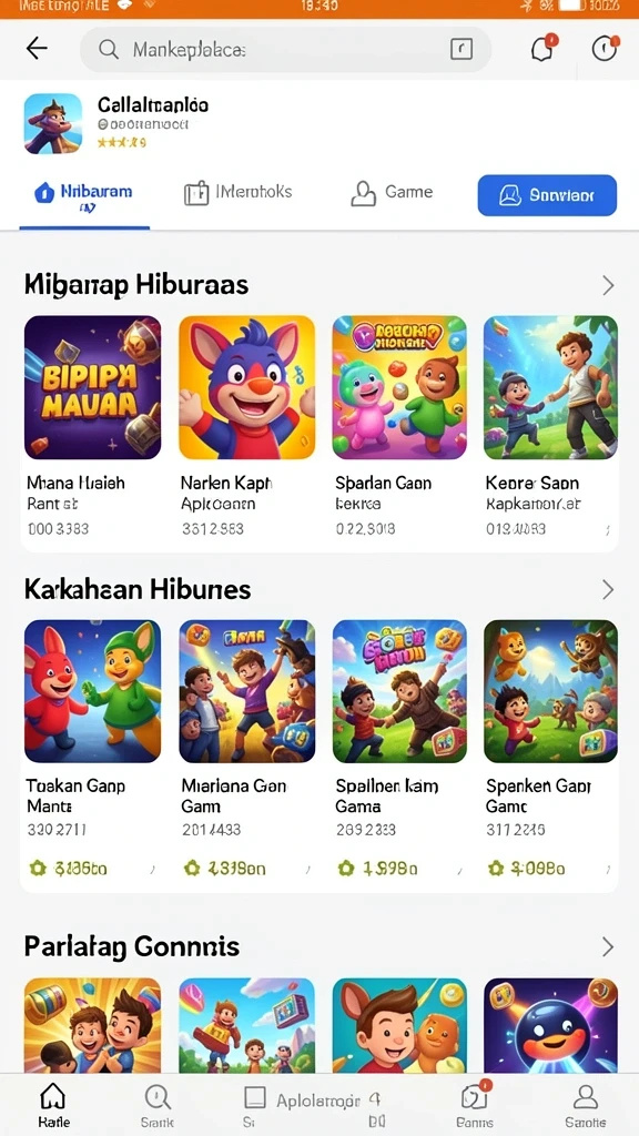 dbltoto - Tampilan antarmuka yang sederhana dan bersih.