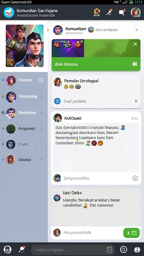 ledakgg - Grafis level yang penuh warna dan detail.