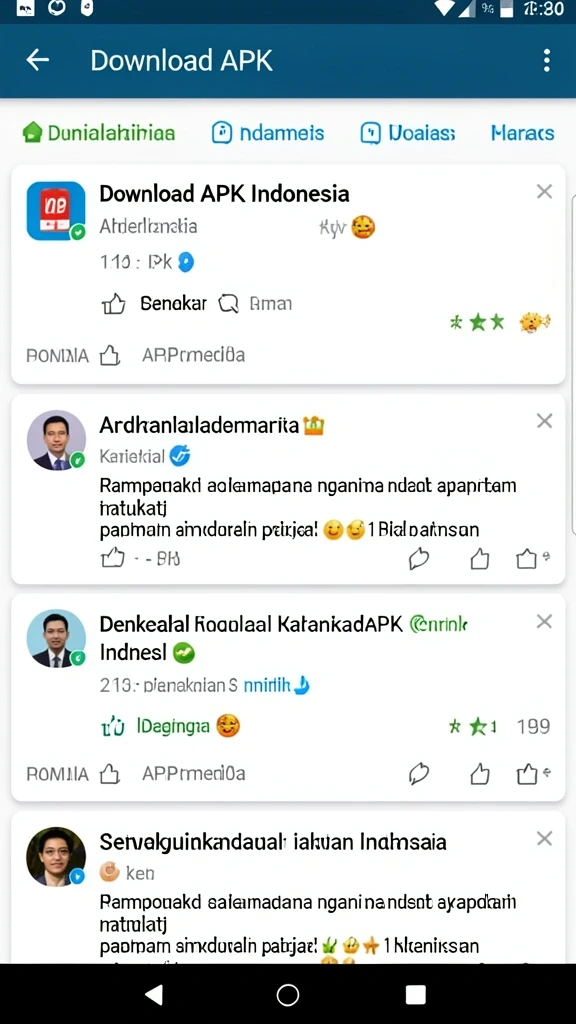 omset288 - Tangkapan layar menampilkan antarmuka pengguna yang atraktif.