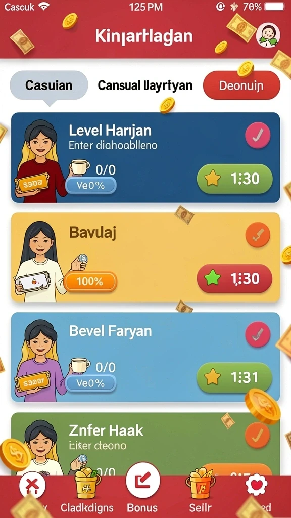 sr996 - Screenshot menunjukkan karakter utama dalam misi yang menantang.